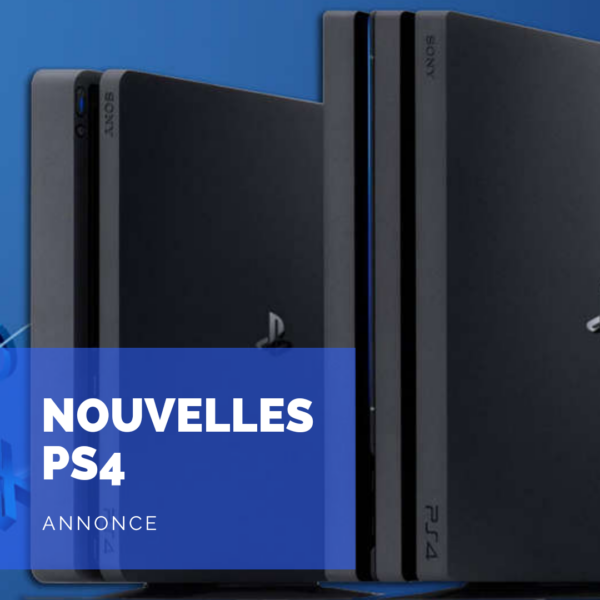 [Annonce] Sony dévoile 2 nouveaux modèles de PlayStation 4