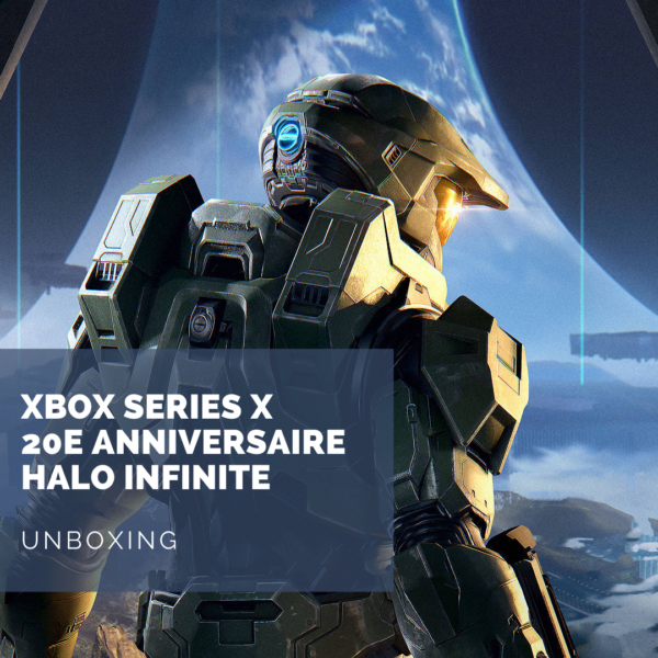 [Unboxing] Xbox Series X 20e anniversaire Halo Infinite: déballage maison de la première Series X collector