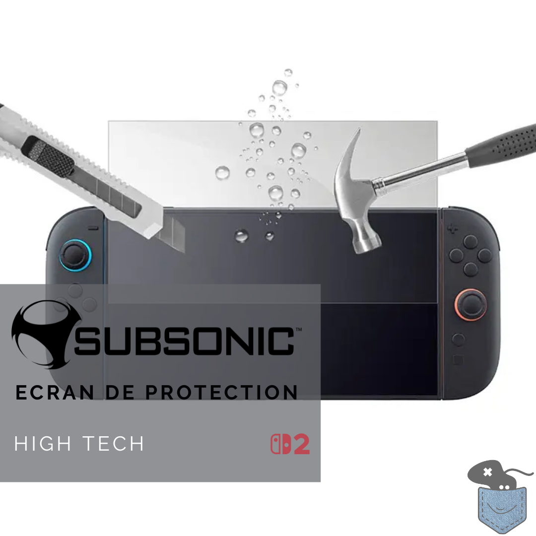 [ High Tech ] Subsonic – Ecran de protection pour Nintendo Switch 2