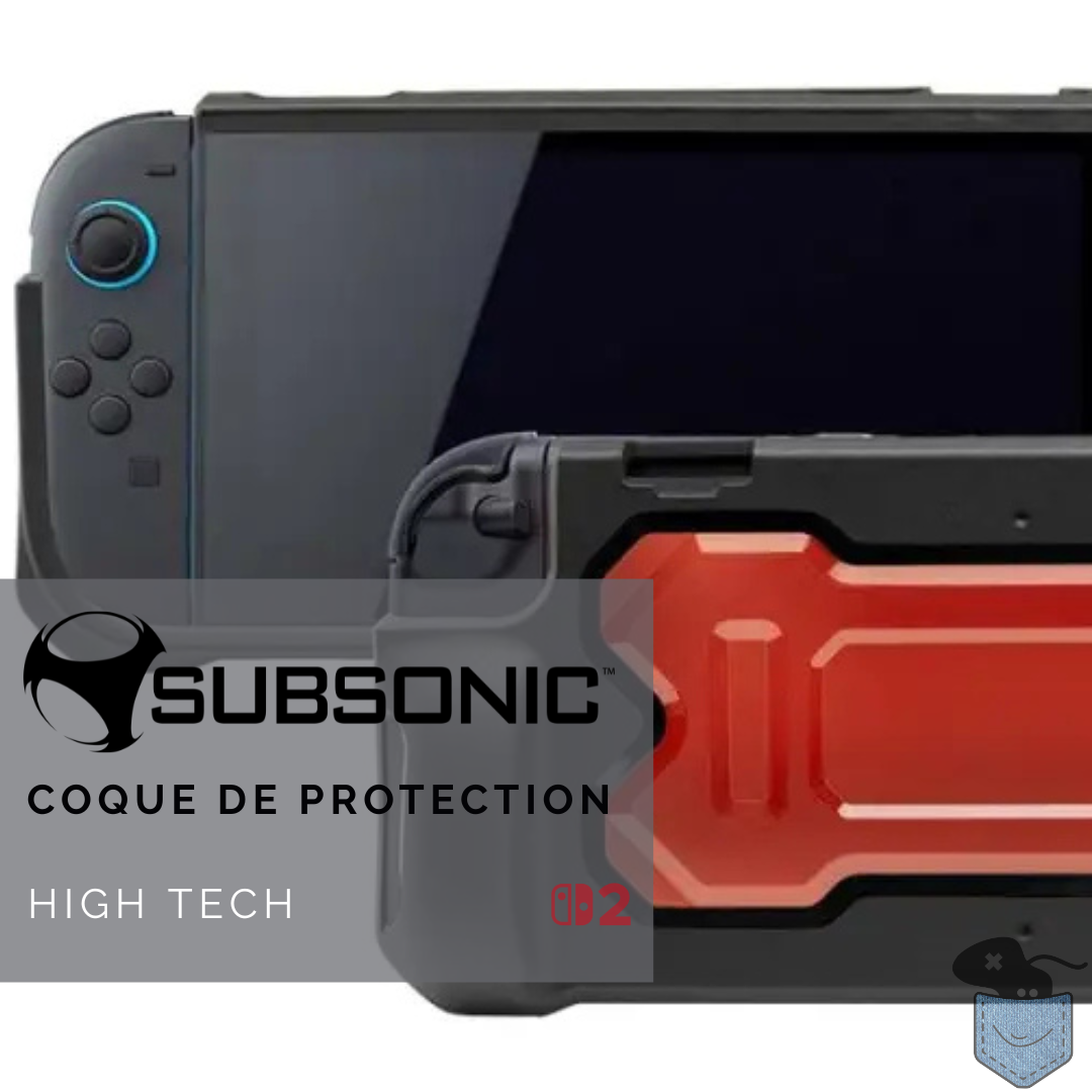 [ High Tech ] Subsonic – Coque de protection pour Nintendo Switch 2
