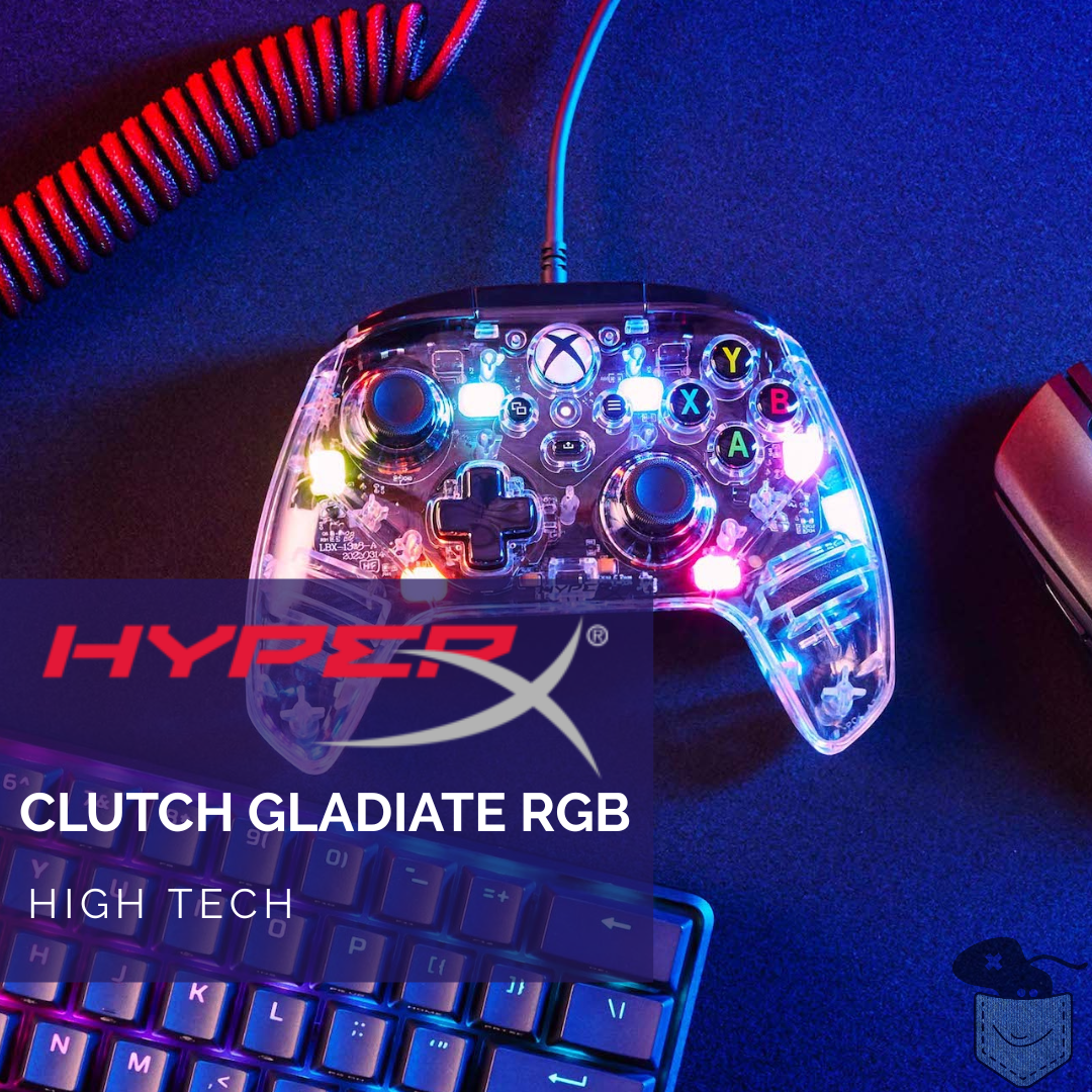 [ High Tech ] HyperX – Clutch Gladiate RGB